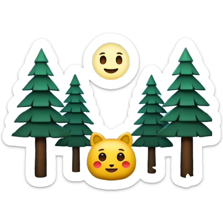 Emoji 99 nuit dans la forêt de roblox  sticker
