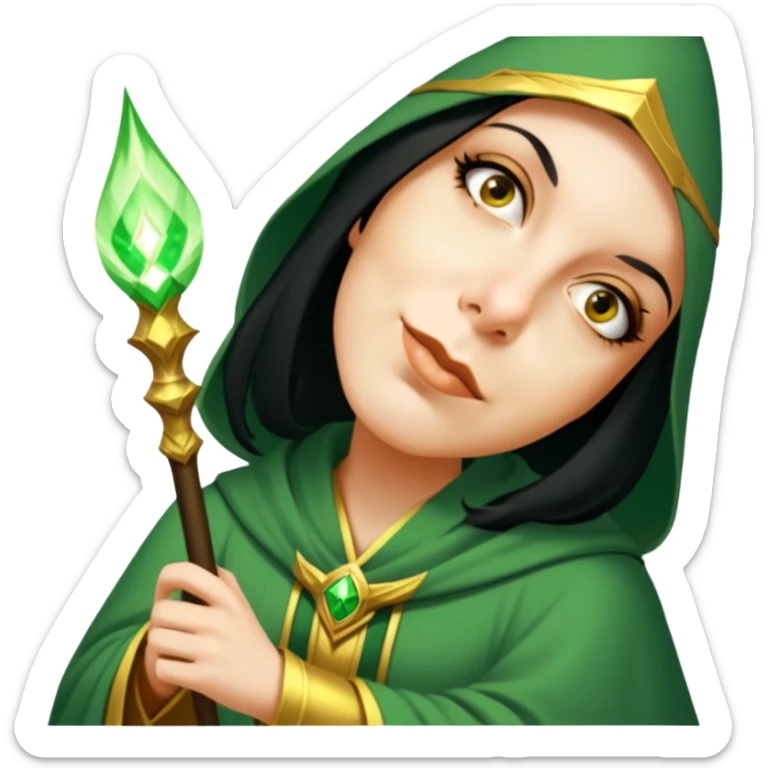 Verdant Wizard sticker