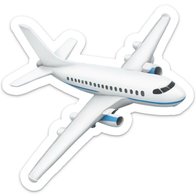 airplane sticker
