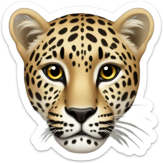 leopard sticker