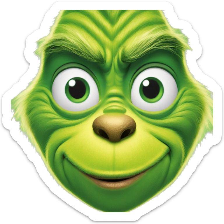 The grinch  sticker
