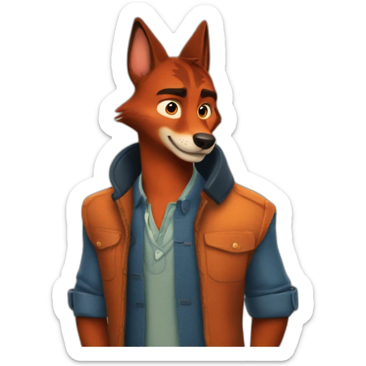 Nick wilde sticker