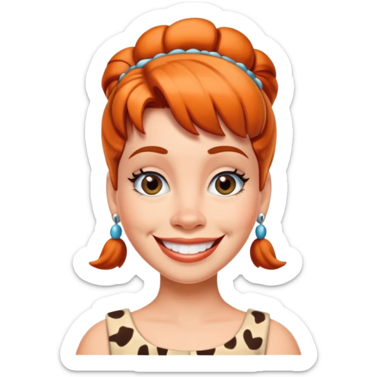Wilma flintstone  sticker