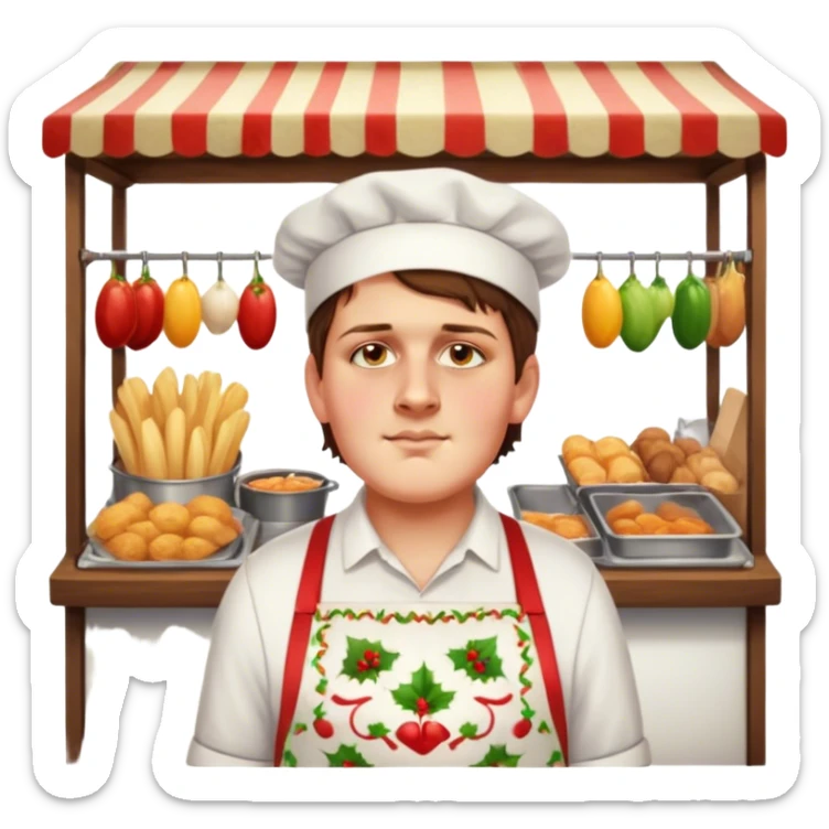 Street Food Vendor sticker