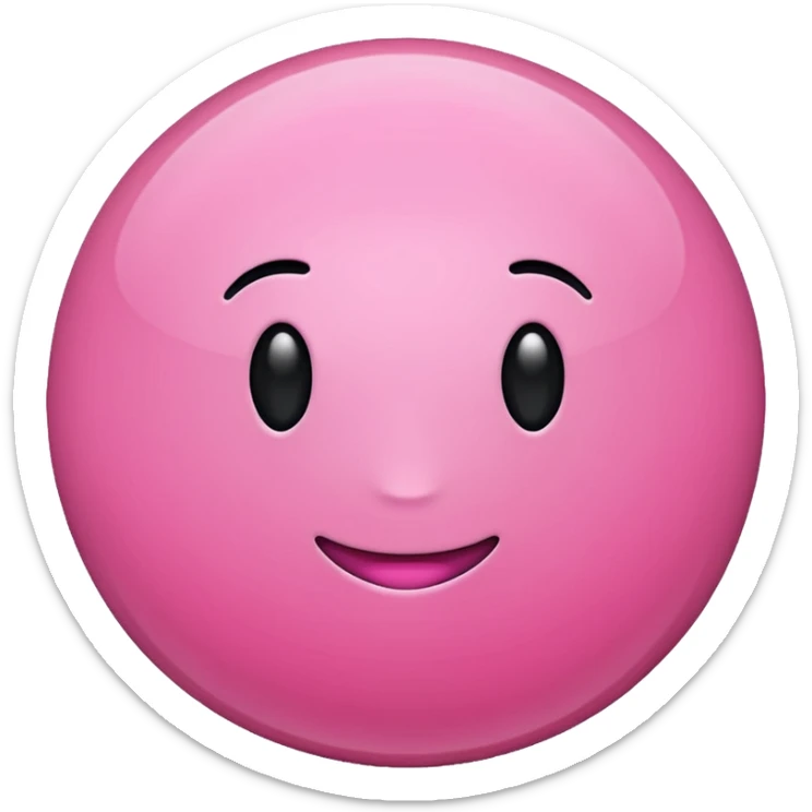 candy pink sticker