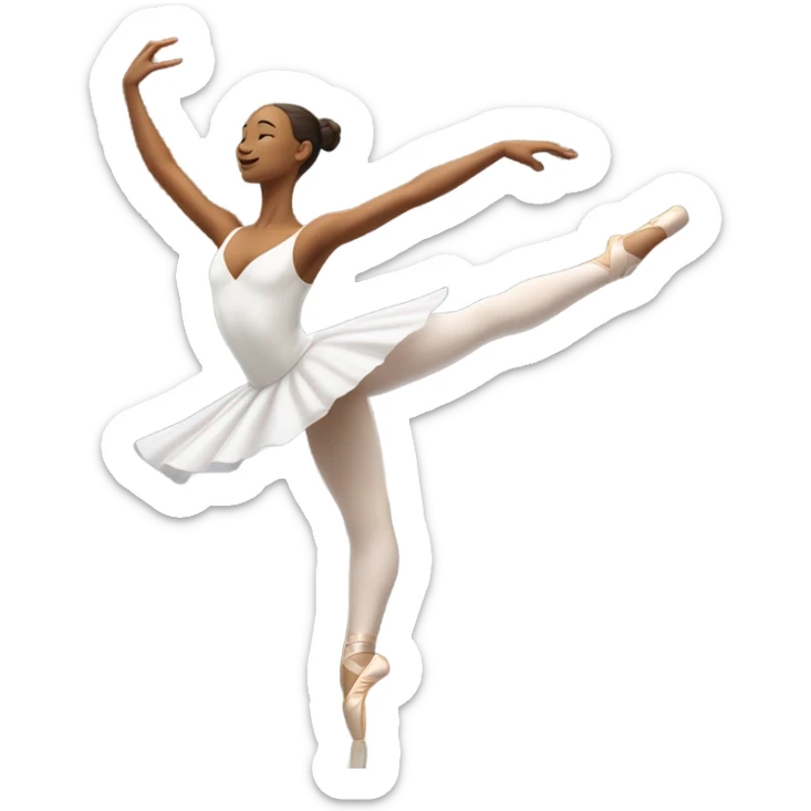 Ballet sticker