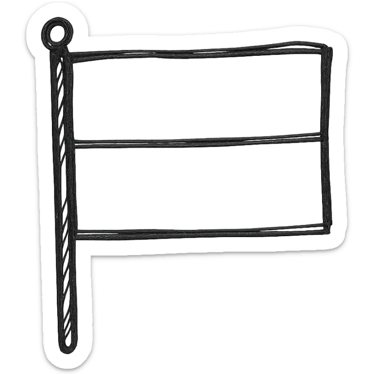 Ukraine flag sticker