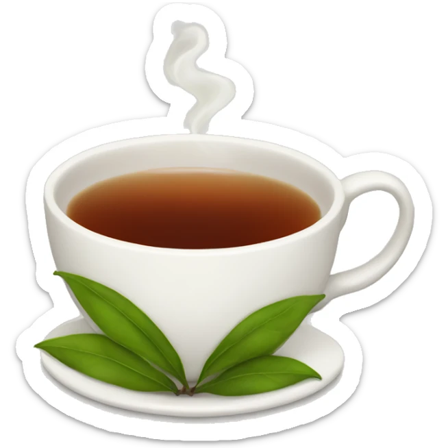 Tea sticker