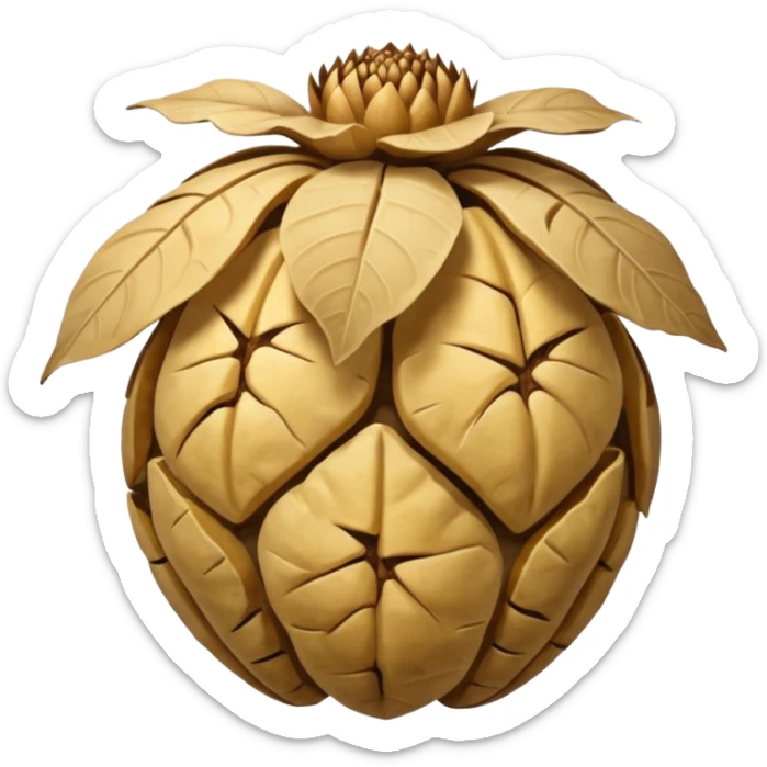  Jerusalem artichoke. 
Sunchoke:
Appearance: The tubers look similar to ginger root but have a crunchy texture similar to a potato. sticker