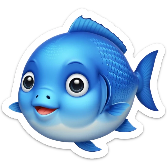 buatkan emoji namun berbentuk ikan 🐟 yang chubby untuk discord emoji tentang mancing untuk announcement seperti fish it map roblox sticker