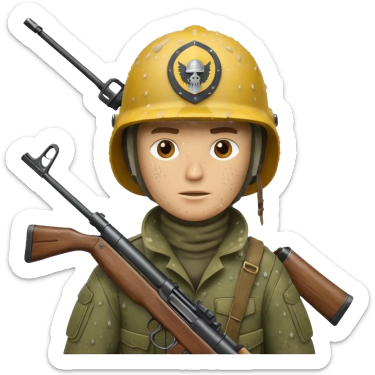 Hutler seige hail sticker