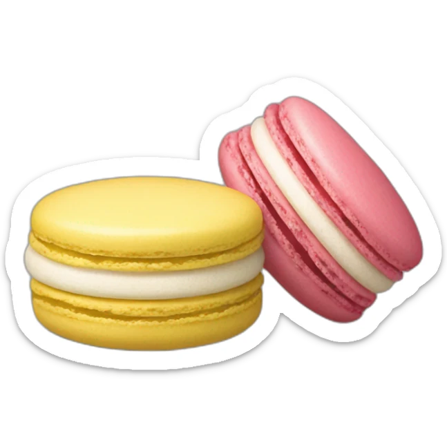 Macaron sticker
