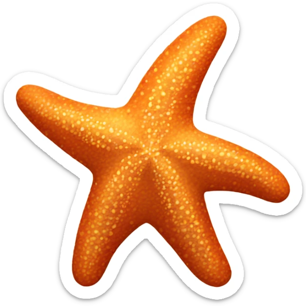 Starfish sticker