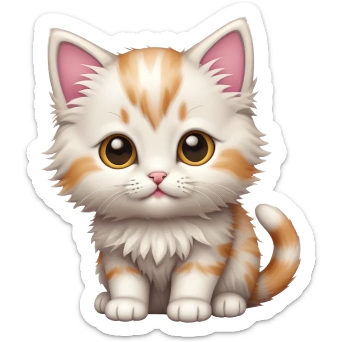 kitten sticker