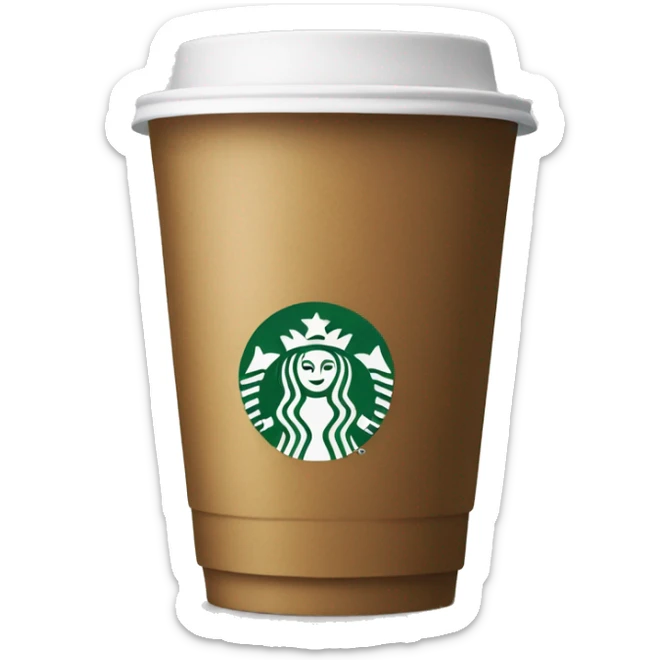 starbucks coffee sticker