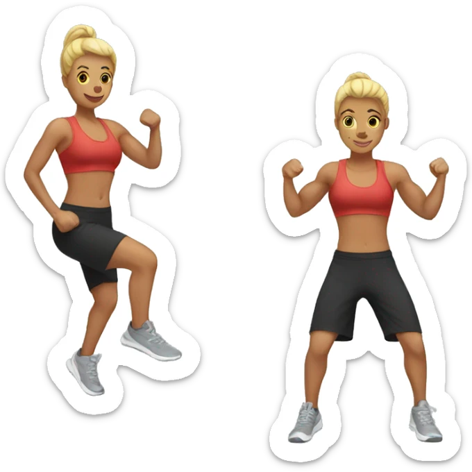 Great workout sticker