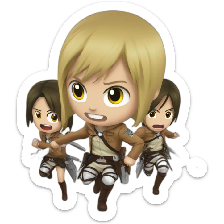 attack on titan sticker