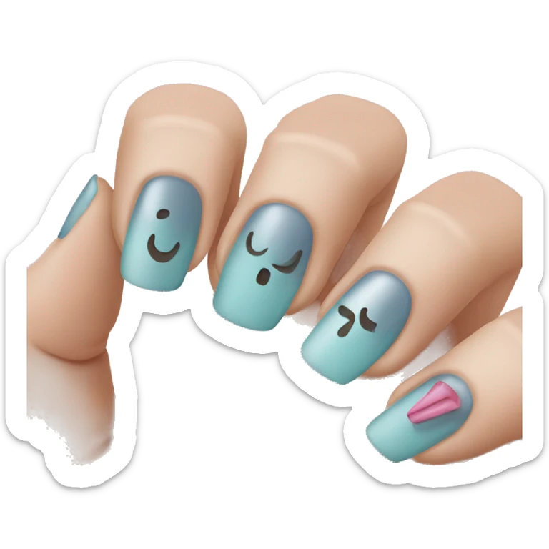 nails sticker