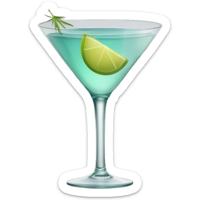 Martini sticker