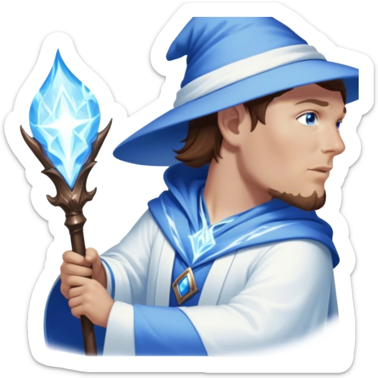Frostborne Magician sticker