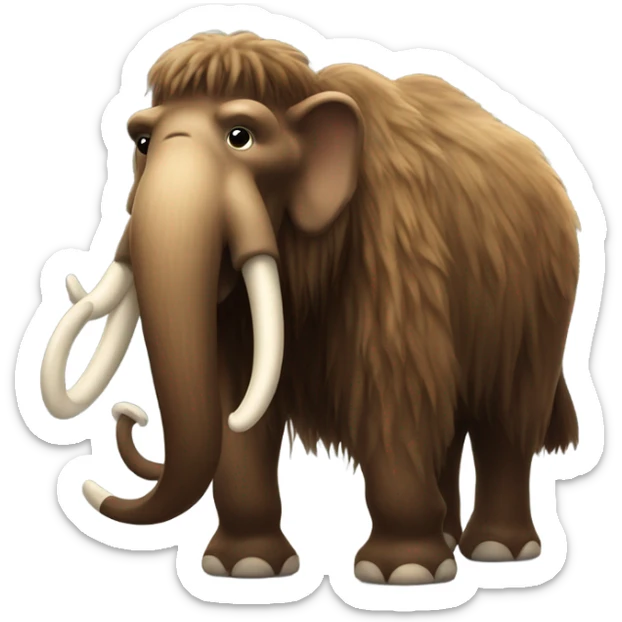 Woolly Mammoth sticker