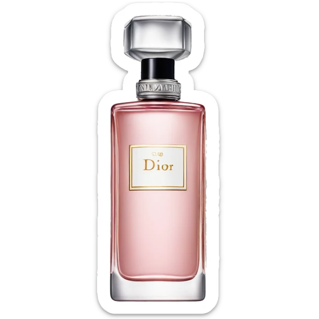 Dior parfum sticker
