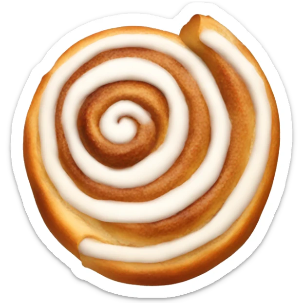Cinnamon roll sticker