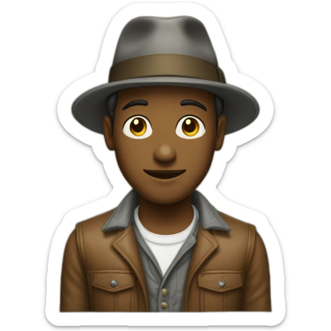 Un jeune homme habiller dans un style old money sticker