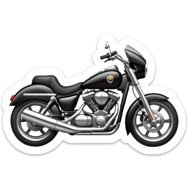 Motorcycle sticker