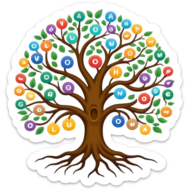 created an intricate but manly looking family genealogy logo too include the name Odlin and a title of Genealogy while using multiple colors in the logo sticker