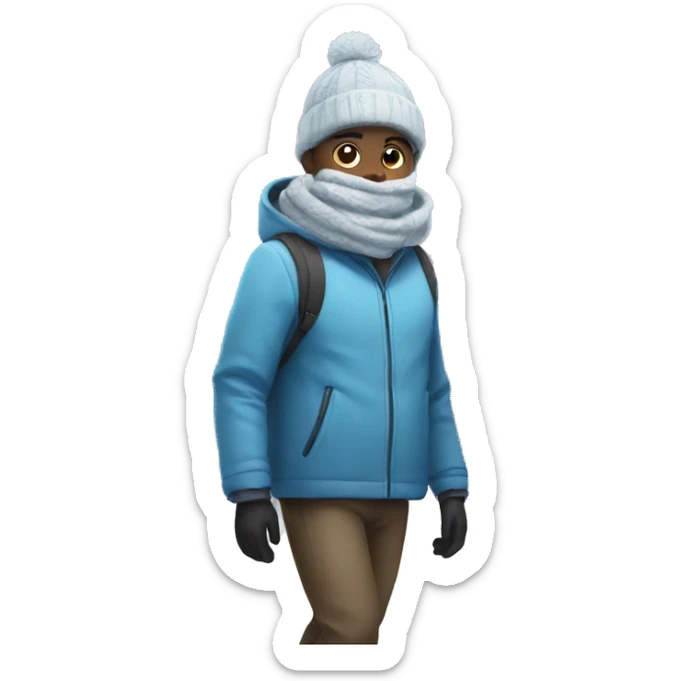 Winter sticker