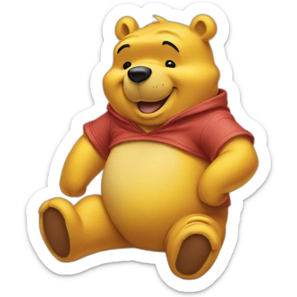Winnie the pooh sticker