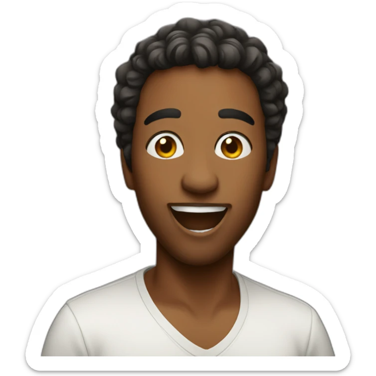 Voice and dance sticker