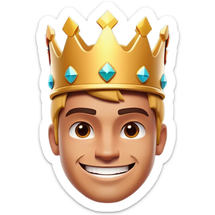 Clash of Clans aesthetic: Cinematic Playful Pixel 3D Food (Pizza, Burger, Apple) Portrait Emoji, rendered in a 3D vector-style similar to standard emojis with minimal shading and bold, simplified shapes. A compact, distinct form with signature details, softly glowing with a pixelated adventure charm. Simplified yet unmistakably iconic, highly detailed and consistent, glowing with a soft radiance and high shine. Stylized with a touch of classic pixel-art charm and a soft glowing outline, capturing the essence of a beloved gaming relic with a friendly, playful manner! sticker