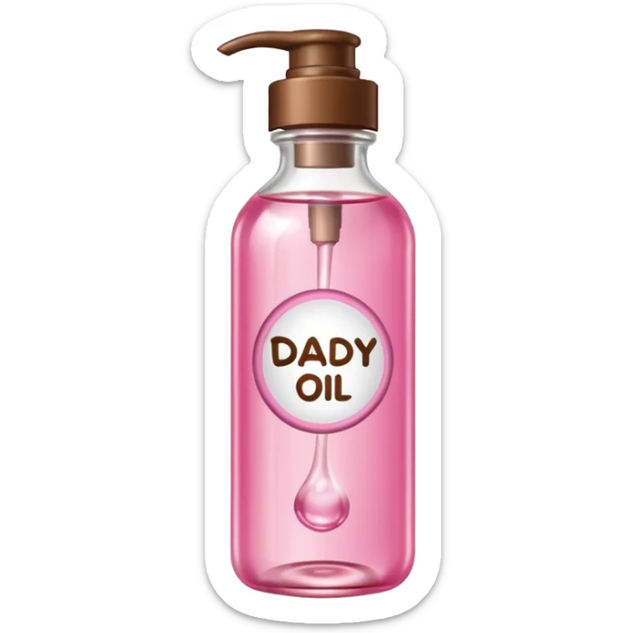 Diddy baby oil make it in the pink and clear bottle of baby oil with diddy oil as the name sticker