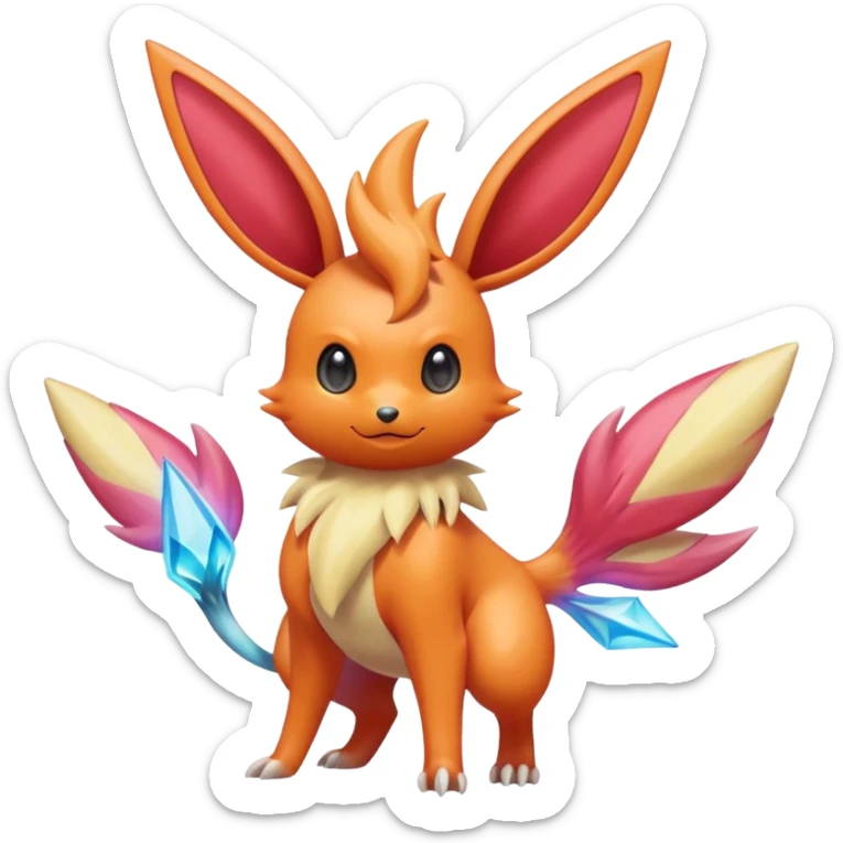 Flareon-Victini-Palkia-Tropius-Aurorus-Milotic-Cresselia-fusion sticker