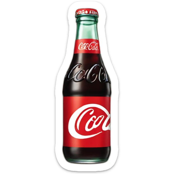 Coca cola sticker