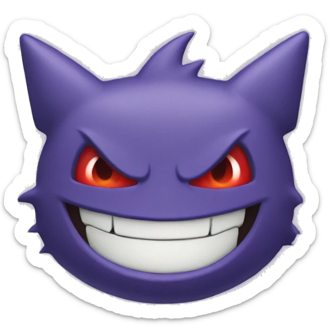 Gengar sticker