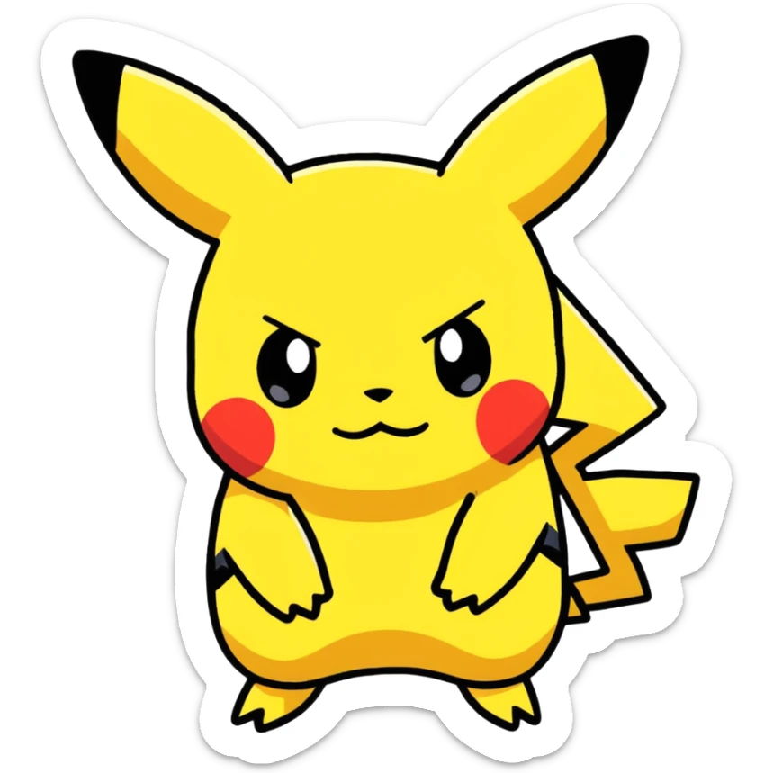 Pikachu sticker