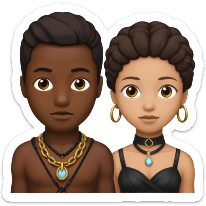 slave and top sticker