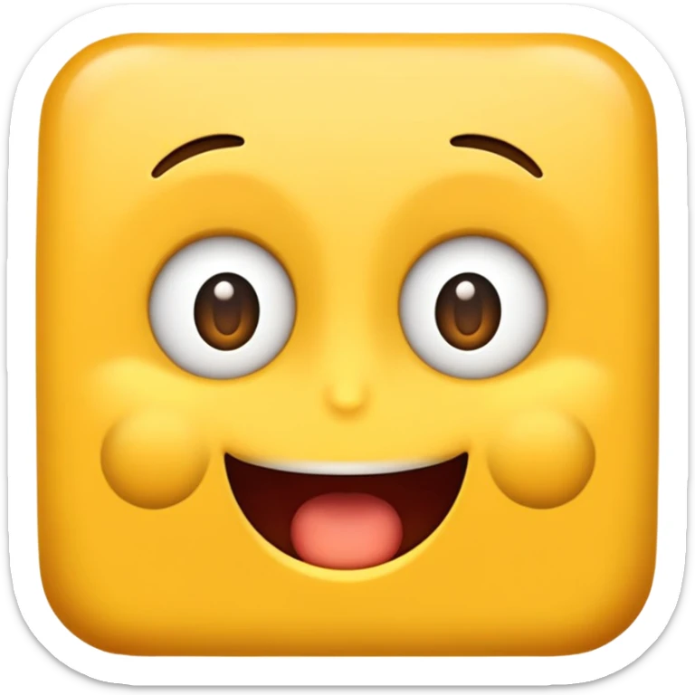 emoji qui tire la langue et qui la secoue avec les yeux grands ouverts sticker