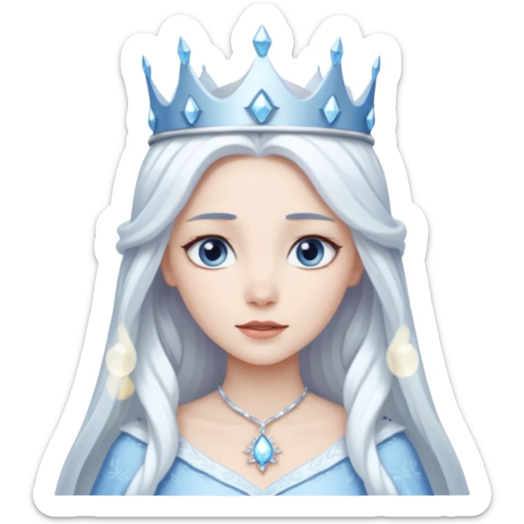 Snow queen sticker