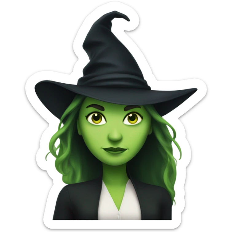 Elphaba sticker
