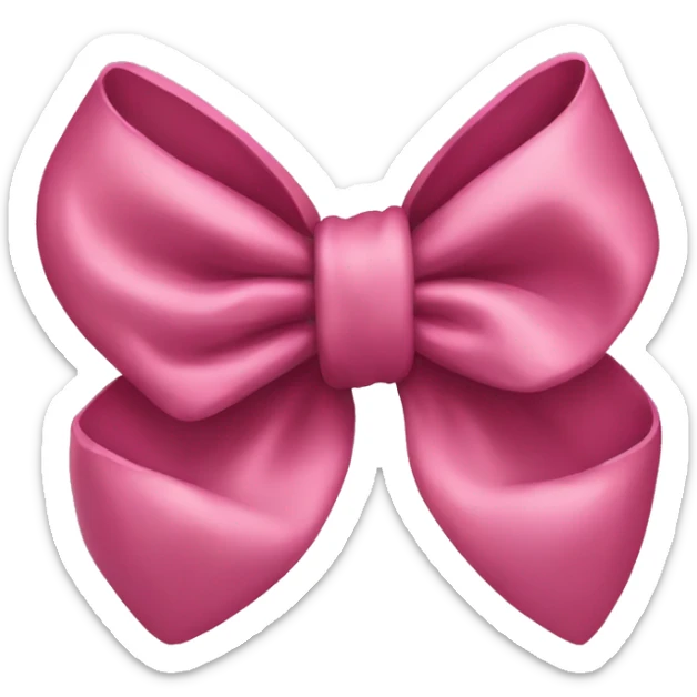 Bow sticker