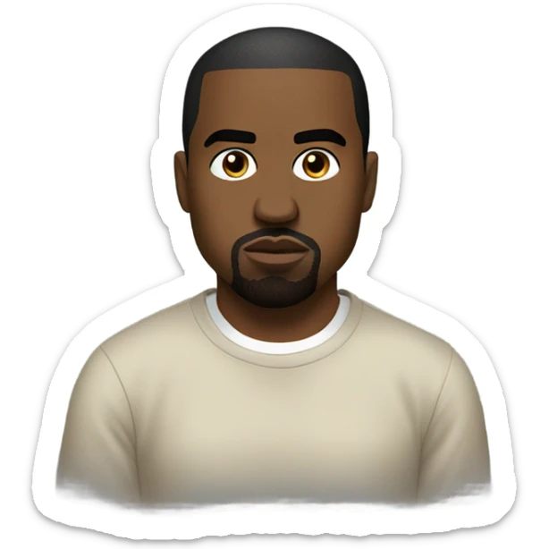 kanye west sticker