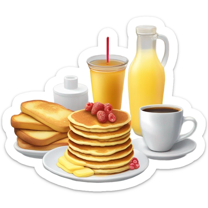 breakfast sticker