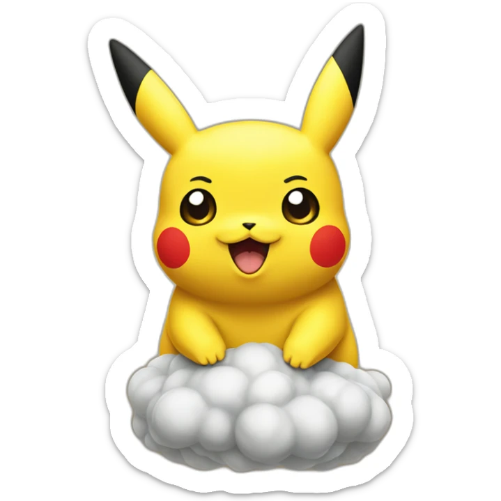 Pikachu-ios sticker