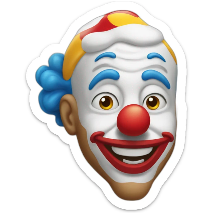 McDonald Clown sticker