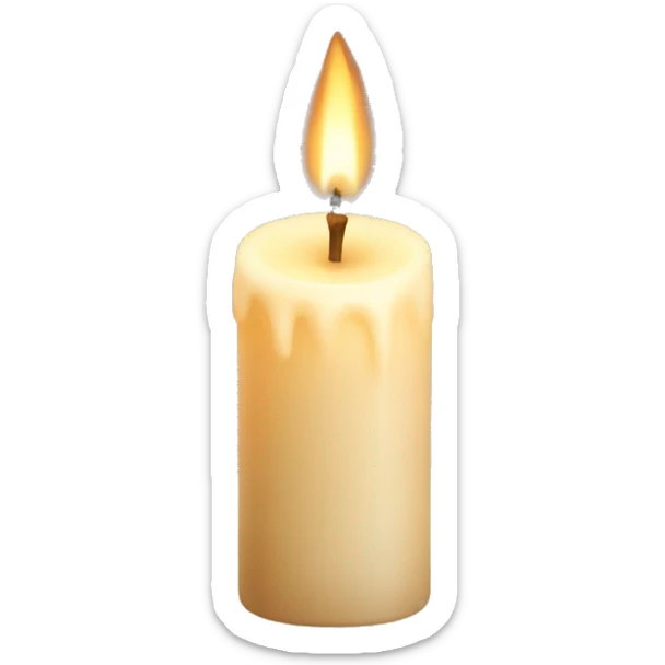 Candle sticker