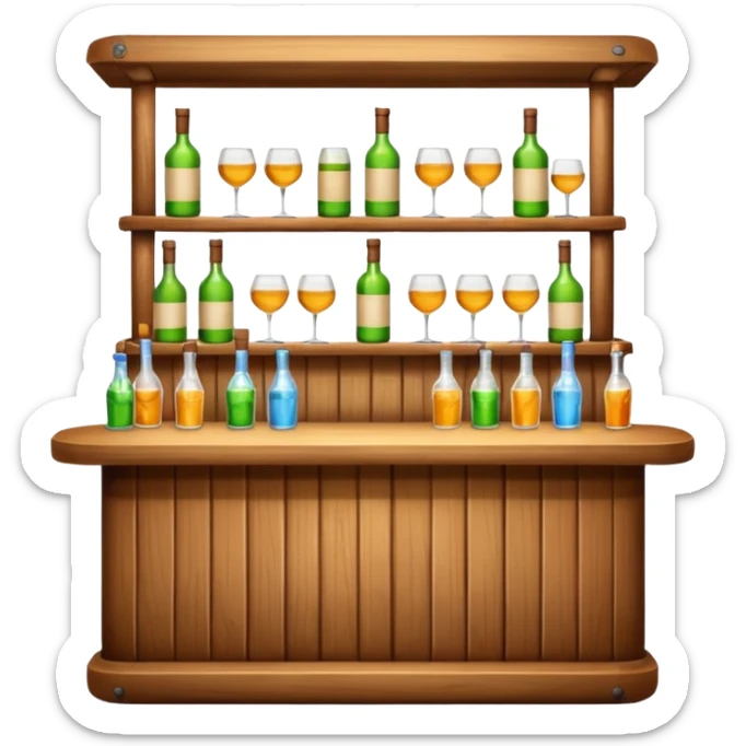an emoji of a bar (food) sticker